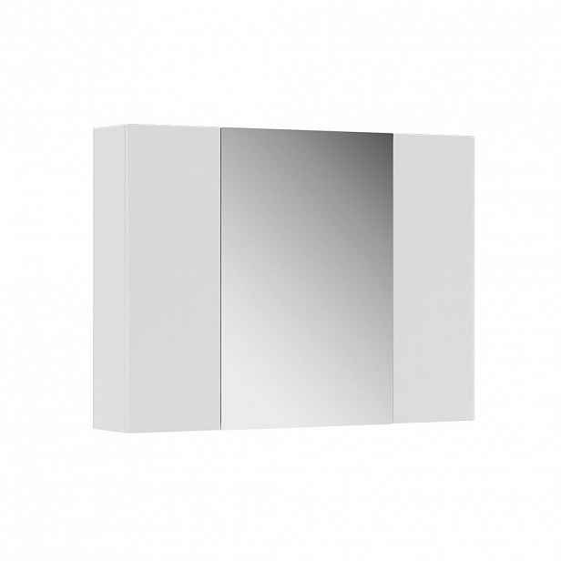 Vicco KOUPELNOVÁ ZRCADLOVÁ SKŘÍŇKA Leopold Bílá 80 x 59.2 cm s policemi