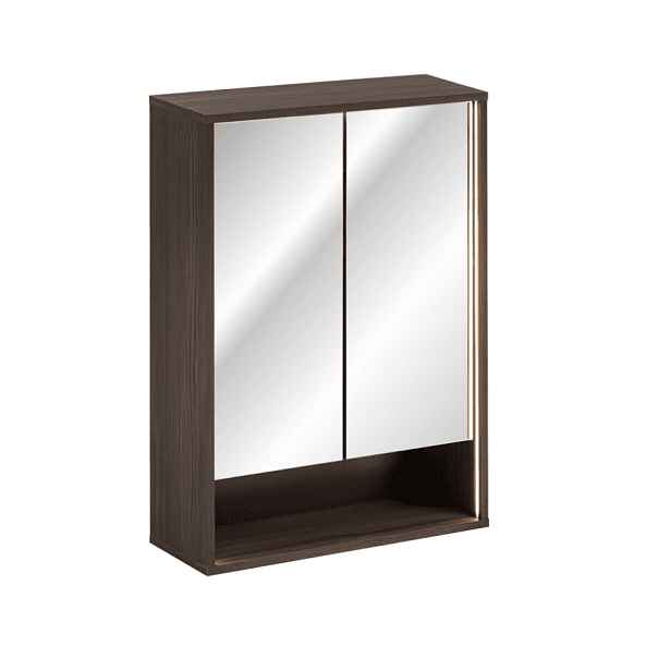 ArtCom Zrcadlová LED skříňka DOROTHY RISTRETTO 84-60-2D | 60 cm