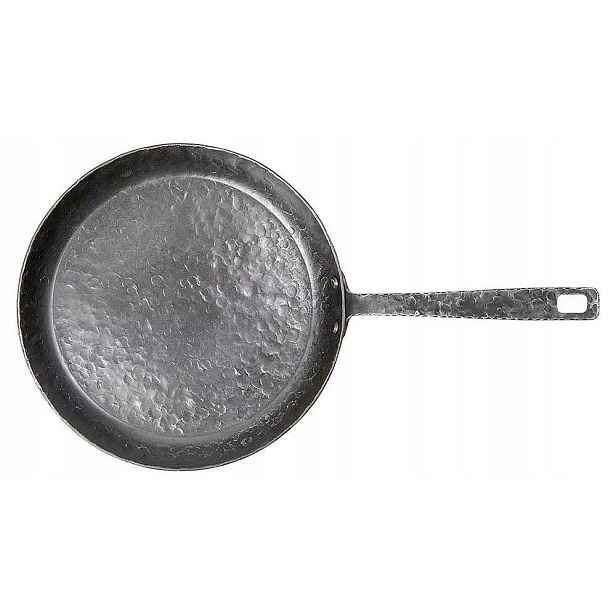 Forged Essentials Pánev s rukojetí, ocelová, výška: 75 mm, ø 280 mm