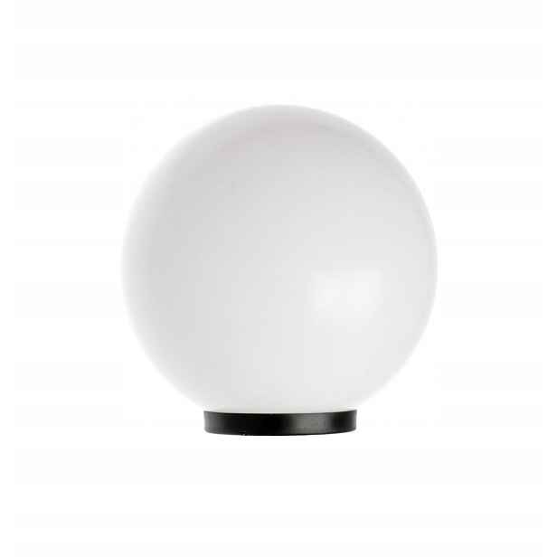 Lampa zahradní koule bílá nebo kouřová 30 cm ozdobná osvětlovací IP44 Su-ma