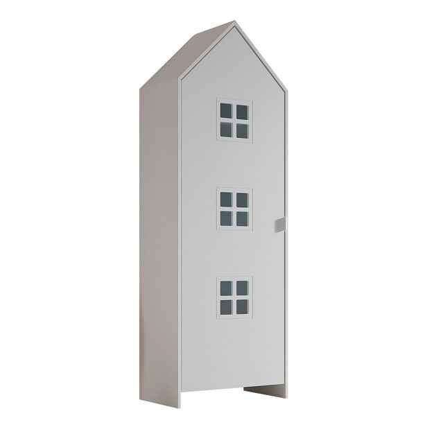 Bílá dětská šatní skříň 58x172x37 cm Casami Bruges – Vipack