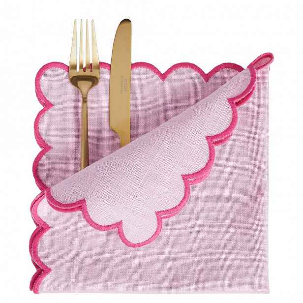Butlers SUMMER CHEER Ubrousek 42 x 42 cm - sv. růžová