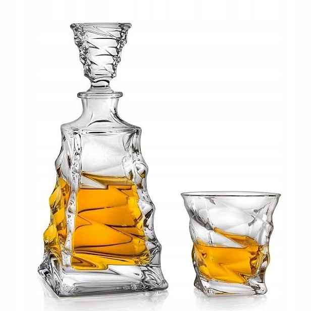 Crystal Bohemia Casablanca whisky set (1+6)