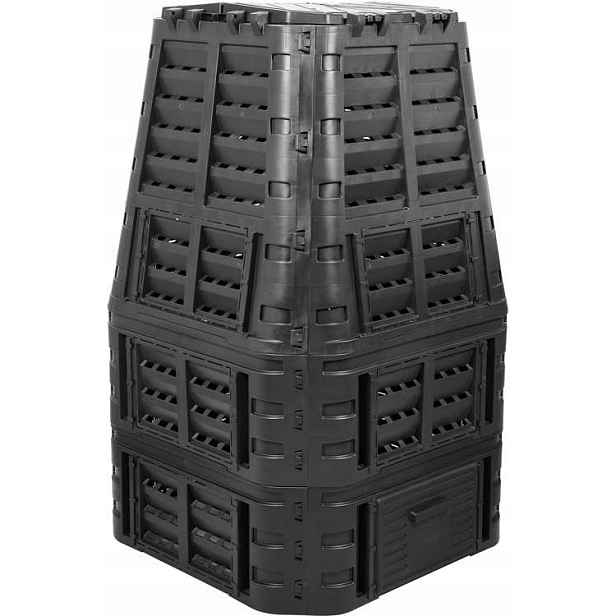 Komorový kompostér Flo 1000 L černý Flo 35625