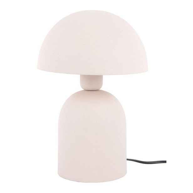 Krémová stolní lampa (výška 29 cm)  Boaz  – Leitmotiv