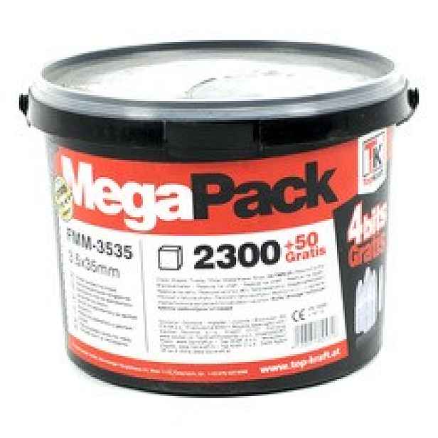 Rychlošroub TopKraft TN 25 mm MegaPack (3 400+100 ks/bal.)