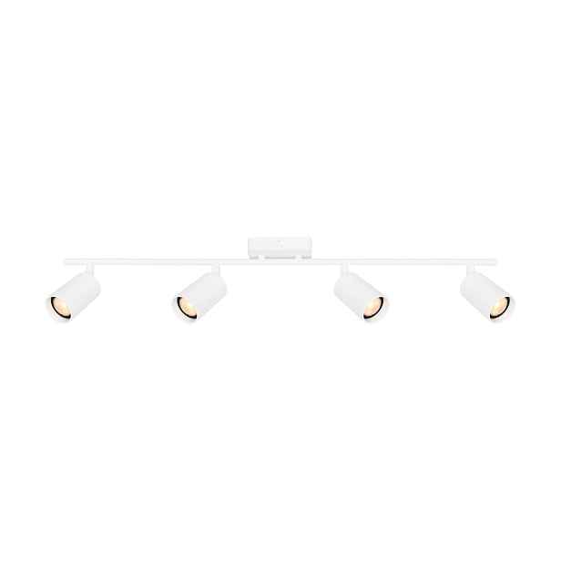 Tris Minimalistická bílá lampa 4 nastavitelné reflektory GU10 4X10W
