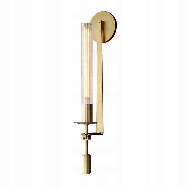 Vela Uno Moderní nástěnné svítidlo 66 cm 1xE27 40W zlaté