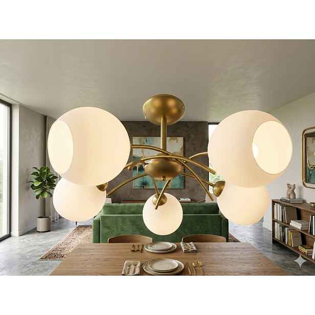 Euro-Lamp Stropní Svítidlo Elegant 5 Zlatá Alva Výrobce