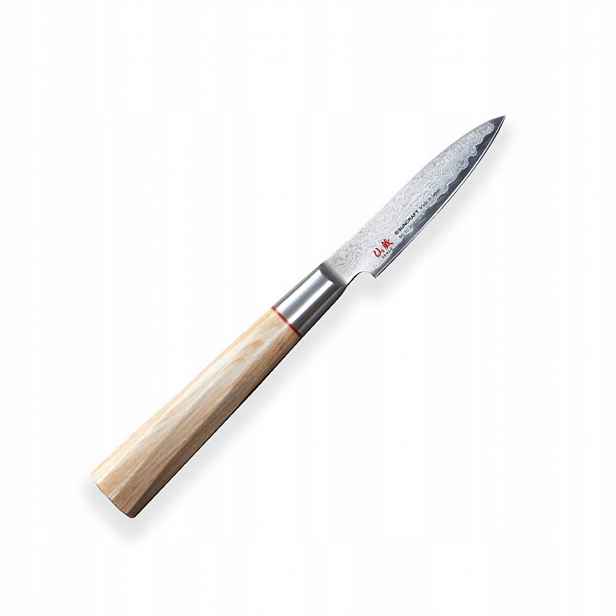 Japonský nůž Paring 80 mm Suncraft Senzo Twisted Octagon Damascus
