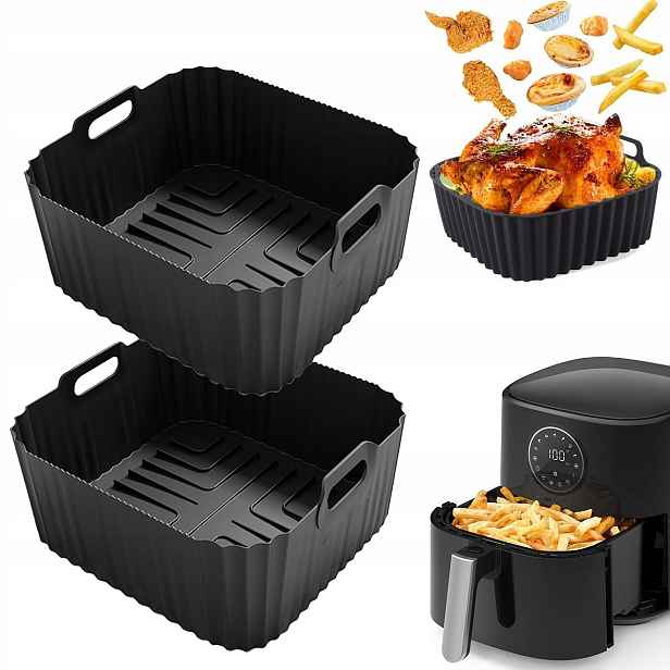 Silikonová Formička Na Beztukovou Fritézu Organizér Air Fryer Philips x2