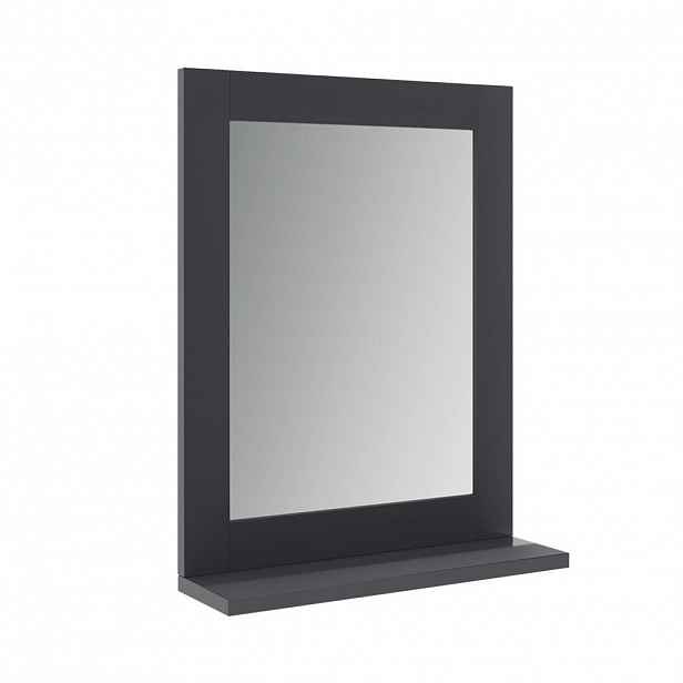 Vicco KOUPELNOVÉ ZRCADLO Vilda Šedá 40 x 50 cm
