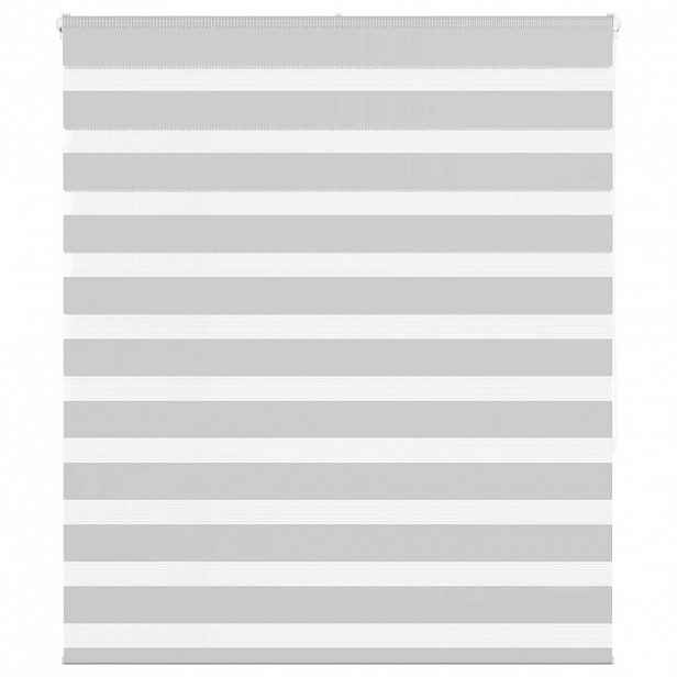 vidaXL Zebra roleta 135x150 cm šířka látky 130,9 cm polyester