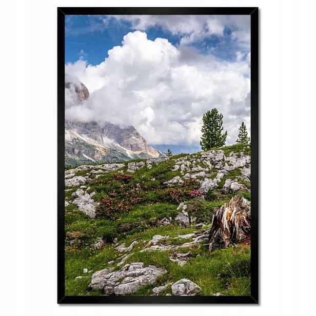 Plakáty v rámu 40x60 Ovečka v horách Pohled