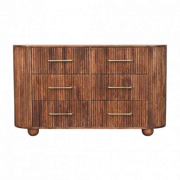 Artisan Furniture NOČNÍ STOLEK V DUBOVÉM VZHLEDU, 2 ZÁSUVKY