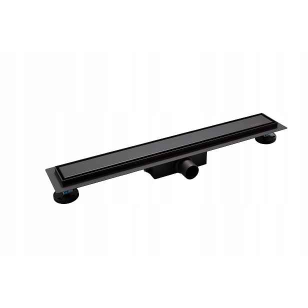 Lineární odtok Balneo Duplex Next Black 90 cm