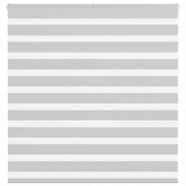 vidaXL Zebra roleta 145x150 cm šířka látky 140,9 cm polyester