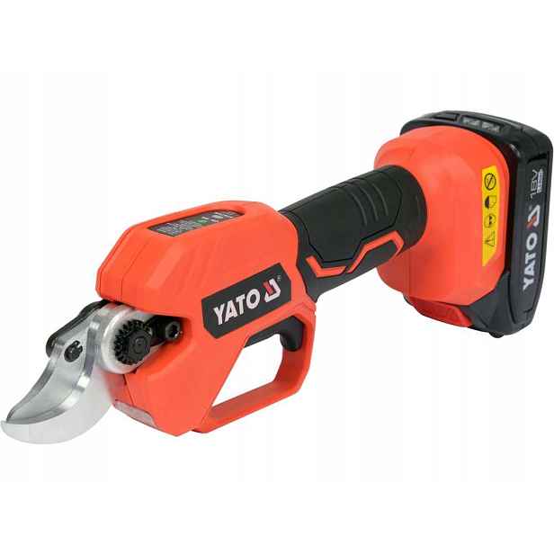 Zahradní nůžky Yato 18V 2AH Nabíječka Střih 30MM
