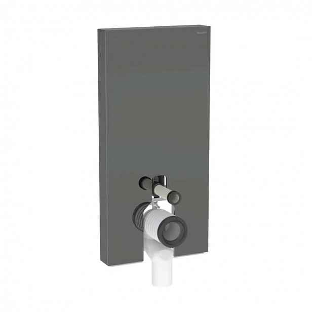 Geberit Monolith - Sanitární modul pro stojící WC, 101 cm, boční přívod vody, lávová 131.003.JK.5