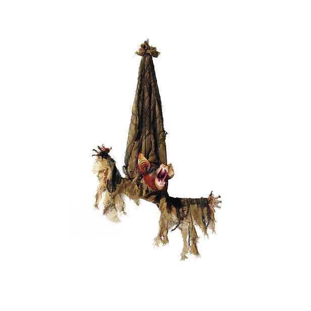 Halloween Figurka Velký netopýr, pohyblivá, převislá, vydává zvuky 95 cm