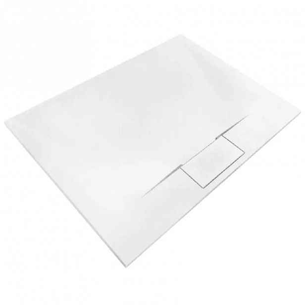 Sprchová vanička Bazalt long white 80x120