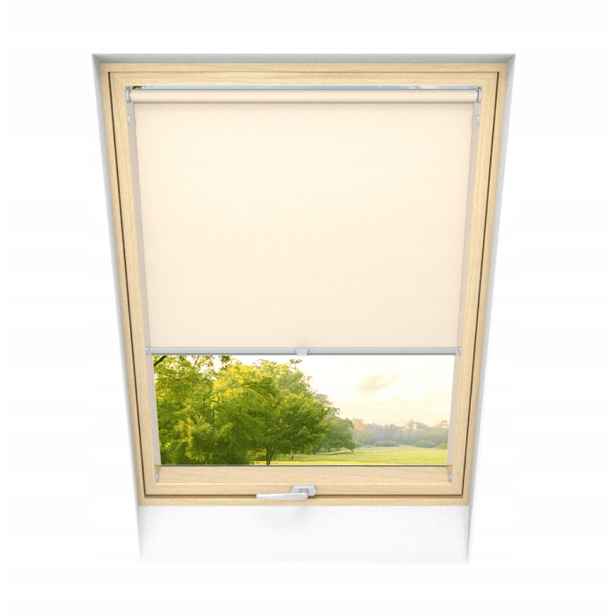 Střešní roleta 70 x 110 cm Basic – snadná instalace, jemná bez kazety