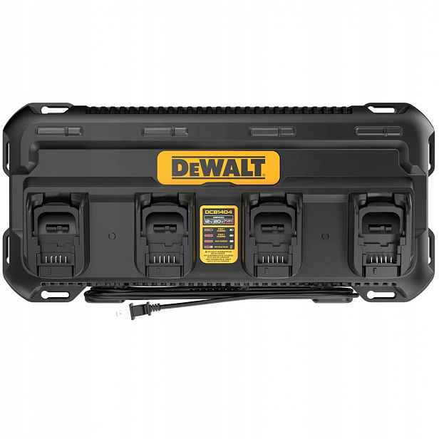 Víceportová nabíječka DeWALT DCB1404-QW 4A 230V 4Amp, indikátor nabití