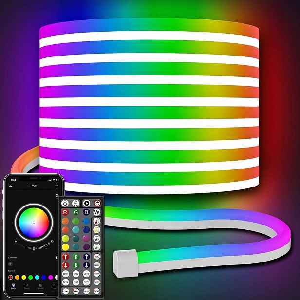 Ailbton neonová Rgb led páska 10 m