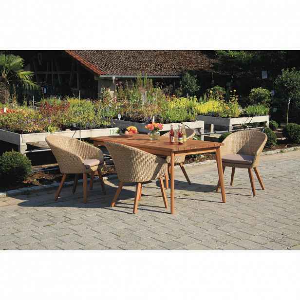 Gardenson ZAHRADNÍ SESTAVA dřevo, kov, plast, textil