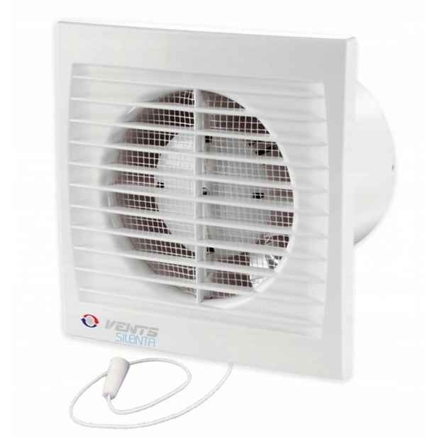 125SILENTA-SVL Ventilátor 125 mm Silenta-s Provázkový spínač