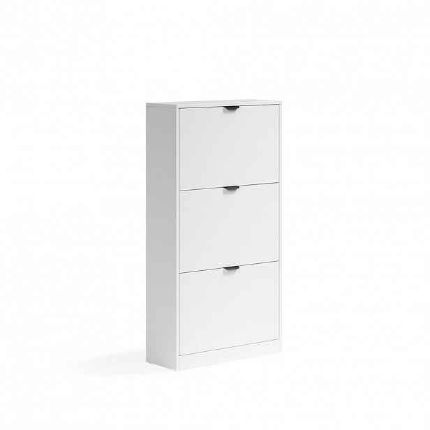 Vicco BOTNÍK NA BOTY Gizmo, Bílá, 59 x 112 cm se 3 přihrádkami