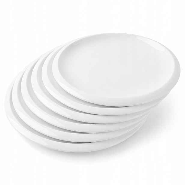 Dezertní talíř kulatý porcelánový bílý Wilmax 21,5 cm