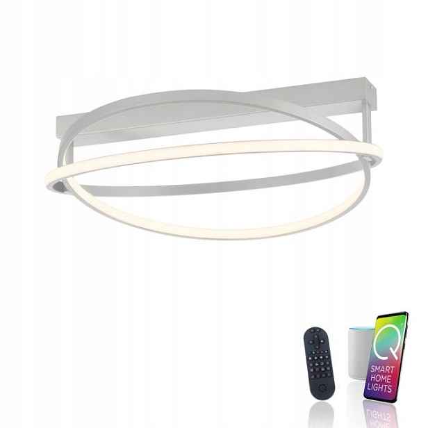 Lampa stropní svítidlo Led Q-Beluga 38W 2,7-5K 6739-55 Dálkový Ovladač Stmívač