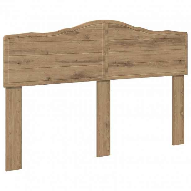 vidaXL Čelo postele Artisanový dub Kompozitní dřevo