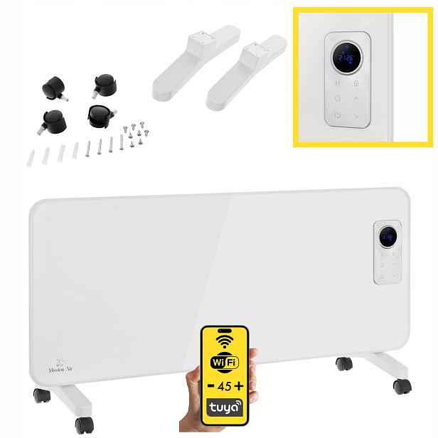 Elektrický konvektorový ohřívač Tokyo 2000W WiFi