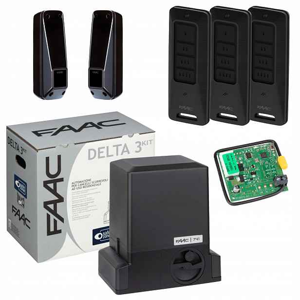 Faac Delta 3 Pilot XT4FDS 3ks Pohon pro automatickou posuvnou bránu