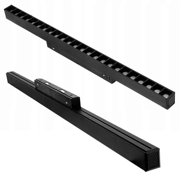 Led Lampa S Diodami Pro Magnetické Kolejnice Tuya 24W Černá Cct