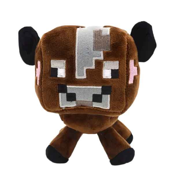 Plush Plyšová hračka PHBH2095 Minecraft Kráva hnědá