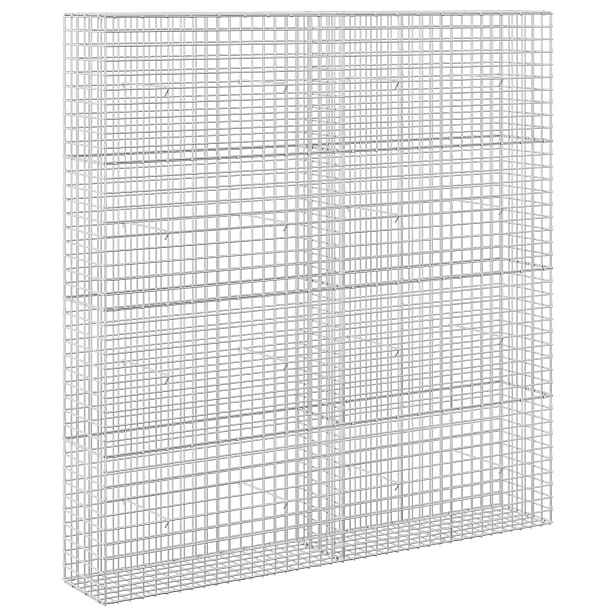 vidaXL Gabion s drátem 5 mm a síťkou 5x5 cm 200x30x200 cm