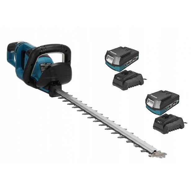 Dedra Akumulátorové nůžky na živý plot 2x2AH Set Sas+all DED7192V 60 cm