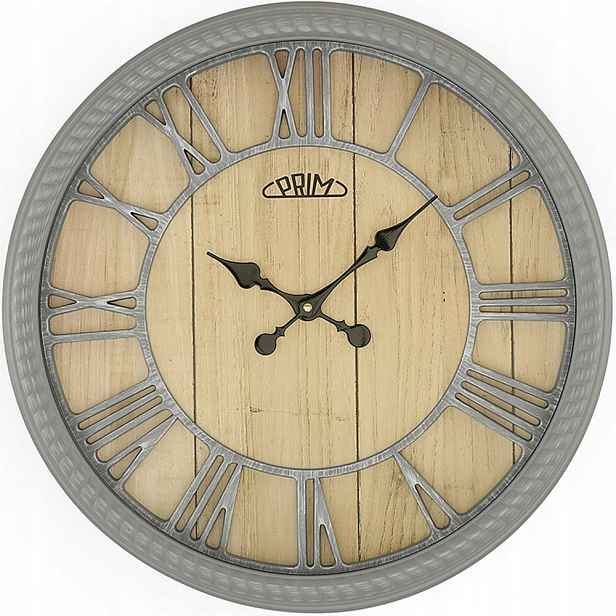Velké Retro Nástěnné Hodiny Prim E01P.4152.9250 56 cm