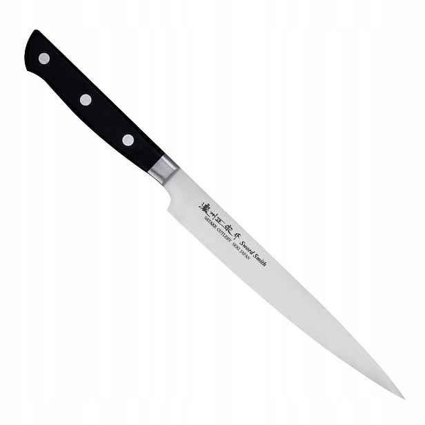 Satake Satoru Japonský ostrý Nůž na filetování 56-58 Hrc 17 cm
