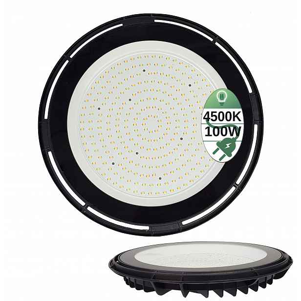 Průmyslová lampa High Bay Ufo Led 100W IP65 Nw