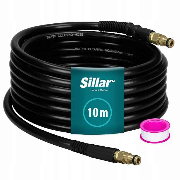 Hadice 10 m tlakové myčky pro Karcher K2-K7 Systém Quick Connect Click