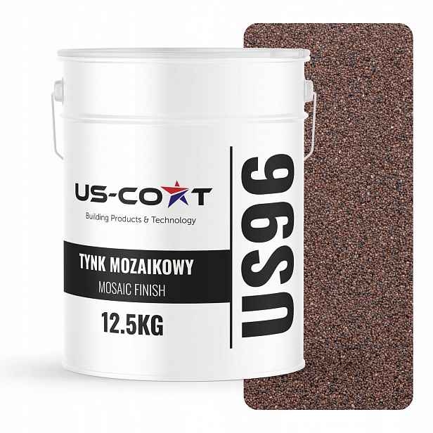 Mozaiková Omítka Mozaika 12,5 Kg Hnědá Tmavá M81 Ozdobná Fasáda Premium