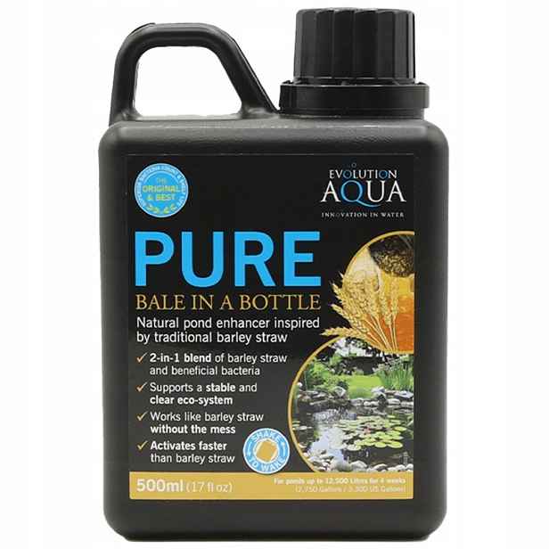 Přípravek Do Jezírka 500 ML Na Čistou Vodu A Méně Usazenin 2V1