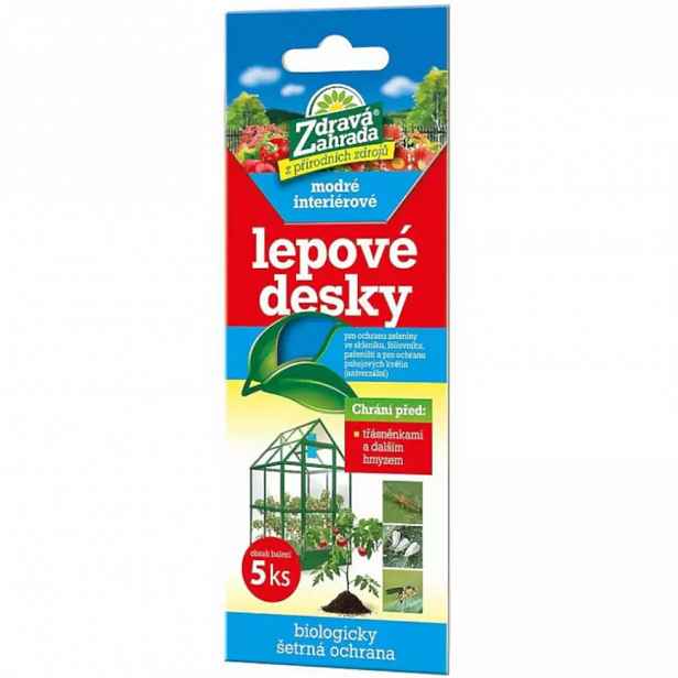 Zdravá zahrada - lepové desky (modré, interiérové)