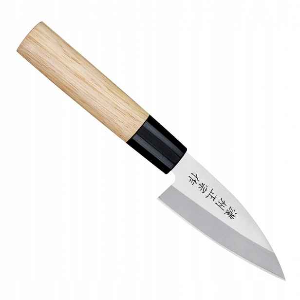 Satake Megumi 420J2 Japonský ostrý Nůž Ajikiri pro filetování 9 Cm