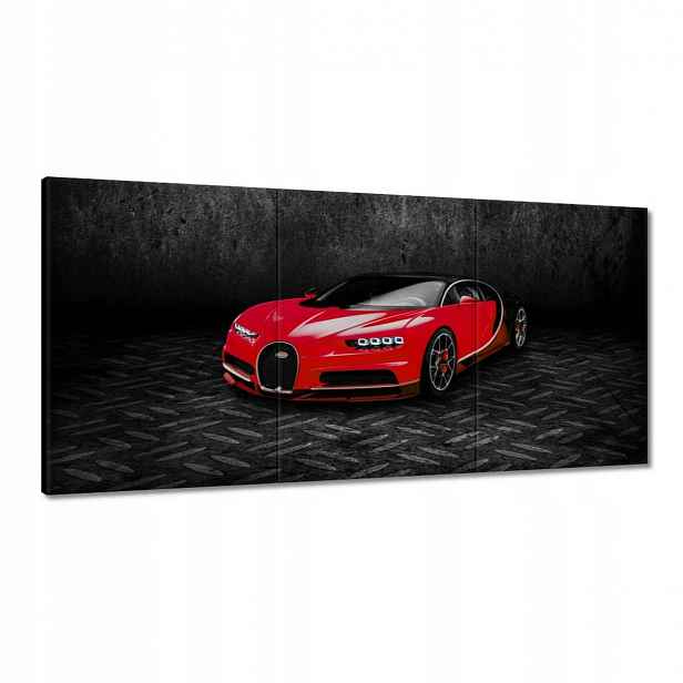 Obrazy 180x90 Červené sportovní auto
