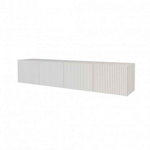 ALTDECOR NÍZKÁ komoda NOA-2-W 2x100x40x40 cm – bílá